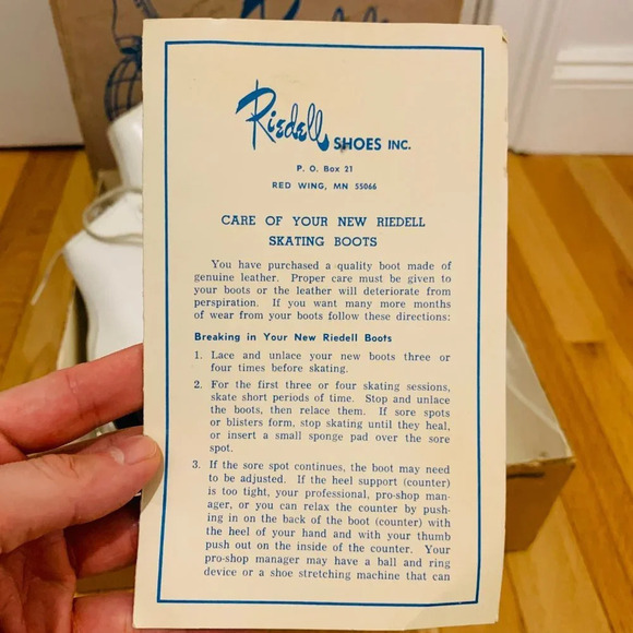 Riedell Womans Figure Skates size 5 Beige /John Wilson Corenation Comet Blade - Picture 2 of 16